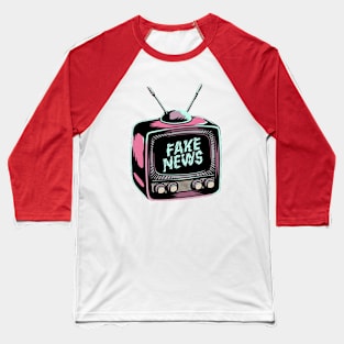 FAKE NEWS Baseball T-Shirt